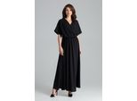 Lenitif Maxi Abito Donna Davide L055 Nero Xxl