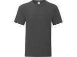 Maglietta Fruit Of The Loom Herren Iconic PC3389 (Xl) (Helles Graphit)