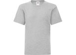 Maglietta Fruit Of The Loom Jungen Iconic PC3388 (128) (Grau)