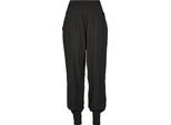 Urban Classics Donna - Pantaloni Sarong Hose Schwarz - 5XL