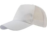 Atlantis Rapper Trucker Cap Con 5 Pannelli AB206 (Taglia Unica) (Bianco/Bianco)