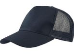 Atlantis Cappello Trucker Rapper A 5 Pannelli AB206 (Taglia Unica) (Blu Navy/Blu Navy)