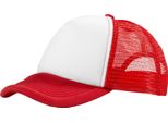 Cappello Bullet Trucker A 5 Pannelli PF978 (Taglia Unica) (Rosso/Bianco)