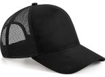 Berretto Trucker Beechfield Con Snapback PC3608 (Taglia Unica) (Nero)