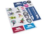 Set Di Adesivi Fustellati Trespass TP554 (Taglia Unica) (Colorati)