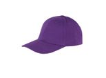 Result Unisex Core Memphis Baseball Cap BC3044 (Taglia Unica) (Viola)