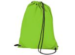 Bagbase Borsa Da Palestra / Borsa Sportiva, Idrorepellente, 11 Litri (2 Pezzi/Confezione) RW6865 (Taglia Unica) (Lime)
