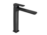 Sapho Spy - Miscelatore Monocomando Per Lavabo Senza Bocca, Nero Opaco PY07/15