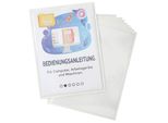 Eichner 9218-02000 10 DokumentenhüLlen Selbstklebend Transparent