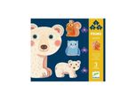 Djeco Puzzle Nella Foresta 3In1 (9,12,16 Pezzi)