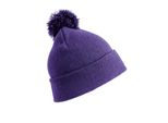 Result Winter Essentials Junior Bobble Beanie RW7250 (Taglia Unica) (Viola)
