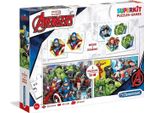 Clementoni 20209 - 2 X Puzzle + Memo + Domino - The Avengers
