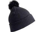 Result Winter Essentials Junior Bobble Beanie RW7250 (Taglia Unica) (Nero)