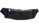 Lacoste Pelle Marsupio Borsa A Tracolla Chantaco Waistbag Black Nero