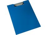 Klemmbrettmappe Din A4 Polypropylen Blau