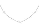 Cai Collana In Argento Sterling 925/- 39+5 Cm Bianco 274250021-44