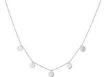 Cai Collana In Argento Sterling 925/- 39+5 Cm Bianco 274250017-1-44