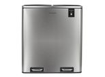 Cestino Da Cucina Les Collectors, 60 L, 2 X 30 L, Acciaio Inox, 66 Cm