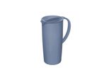 Rotho Caruba Krug, Blau, Inhalt: 1,20 Liter, HöHe: 220 Mm