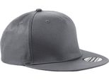 Berretto Da Baseball Beechfield Unisex Adulto Snapback PC4130 (Taglia Unica) (Grigio)