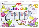 Viva Decor 800303800 Viva Decor Viva Kids Set Di Colori Per Finestre "Magia Delle Fate"""