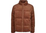Urban Classics - Boxy Puffer Kord Winterjacke Braun - L