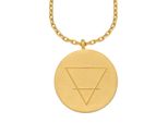 Cai Collana In Argento Sterling 925/- 50+5 Cm Giallo 274240144-60
