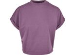 Urban Classics Donna - Pigment Dye Short Top Viola - Xl