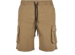 Urban Classics Uomo - Pantaloncini Cargo Con Coulisse, Colore Scuro - S