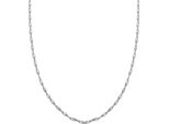 Cai Collana In Argento Sterling 925/- 38+5 Cm Bianco Senza Pietra 360252594-43