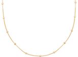 Cai Collana In Argento Sterling 925/- 38+5 Cm Giallo Senza Pietra 360252596-43-1