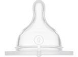 Mam Baby Tettarella Collo Largo Skinsoft Silicone (0) Da 0 Mesi - Extra Slow