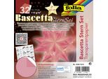 Folia 826/1515 Folia FaltbläTter Bascetta-Stern, 150 X 150 Mm, Rosa