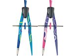 Maped 291013 Maped Precision System Fancy Scatola Di Bussole, 3 Pezzi, Assortiti