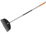 Bradastq-G23Ts Rastrello A Ventaglio Bradas Tq Con Manico In Metallo, 23 Denti