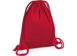 Westford Mill - Borsa Da Ginnastica, Cotone RW7786 (Taglia Unica) (Rosso)