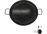 Padella Per Paella Valenciana Smaltata Per 25 Persone / 70 Cm.