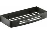 Sapho Gedy Smart - Mensola Per Doccia, Lunghezza 300 Mm, Tappetino Nero 241714