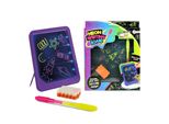 Toi-Toys 48059A - Lavagna Luminosa Al Neon (Con Pennarello E Spugna) Lavagna Per Scrivere E Disegnare Lavagna Per Scrivere