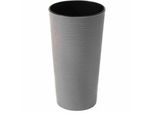 Siena Garden 840-27 Eco Fioriera Locon 25Cm , D25Xh46,5 Cm, Grigio