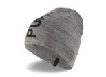 Puma Beanie Berretto Ess Classic Cuffless Beanie Medium Gray Heather - Puma Black Grigio