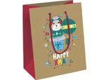 Clairefontainex-29550-2C Clairefontaine Weihnachts-GeschenktüTe "Make A Wish"", Mittel"