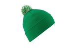 Beechfield - Berretto Da Uomo/Donna Unisex BC4657 (Taglia Unica) (Irish Green/White)