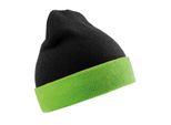 Result Genuine Recycled - Cappello "Compass"" Per Uomo/Donna Unisex RW7950 (Taglia Unica) (Nero/Lime)"