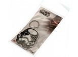 Star Wars - Portachiavi In Pvc TA5915 (Taglia Unica) (Bianco/Nero)