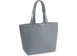 Westford Mill - Borsa Della Spesa "Marina"", Cotone Organico BC4870 (Taglia Unica) (Grigio)"