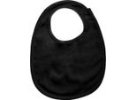 Babybugz - Bavaglino Per Neonati, Monostrato BC4900 (Taglia Unica) (Nero)
