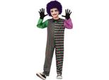 Bristol Novelty - Costume Da Ragazzo BN2773 (S) (Viola/Verde)