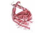 Fazzoletto Da Collo Mil-Tec, "Shemagh"", Bianco-Rosso"