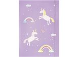Folia 69013 Cartella Da Disegno Hotfoil "Unicorni Magici"" Cartone A3"